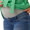 Pantacourt de Grossesse Bleu Femme Mamalicious Rome