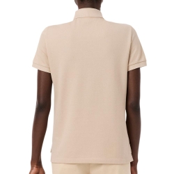Polo Beige Femme Lacoste Regular Fit