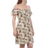Robe Blanche/Verte Femme Vero Moda Easy