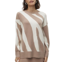 Pull Marron Femme Vero Moda Nancy 10310665