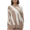 Pull Marron Femme Vero Moda Nancy 10310665