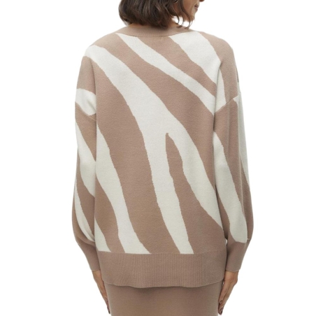 Pull Marron Femme Vero Moda Nancy 10310665