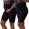 X2 Shorts de Grossesse Noir Femme Mamalicious Emma