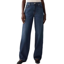 Jean Evasé Bleu Femme Levi's Baggy