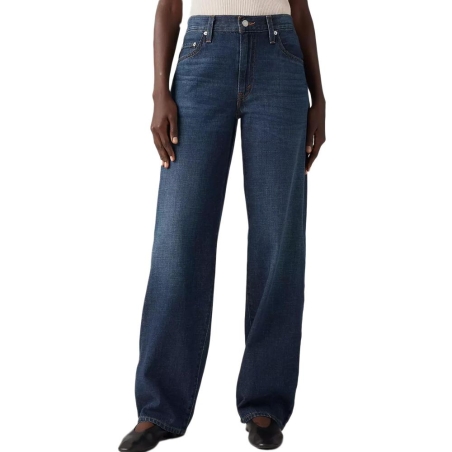 Jean Evasé Bleu Femme Levi's Baggy