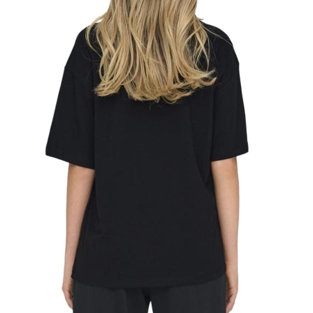 T-shirt Noir Femme Only Space Life