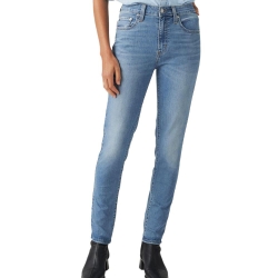 Jean 721 Femme Skinny Bleu Clair Levi's High Rise Skinny Med Indig