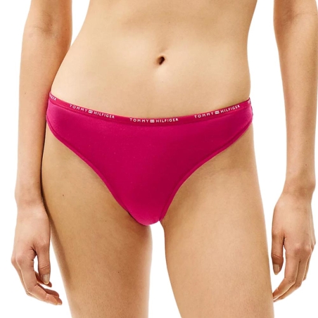 String Rouge Femme Tommy Hilfiger Thong UW0UW05741
