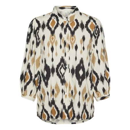 Chemise Blanc/Noir Femme Vero Moda Mille