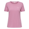 T-shirt Rose/Blanc Femme JDY Kitty
