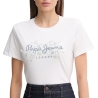 T-Shirt Blanc Femme Pepe Jeans Bero