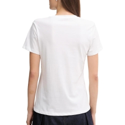 T-Shirt Blanc Femme Pepe Jeans Bero
