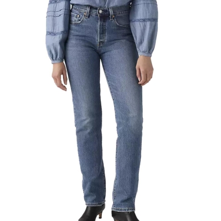 Jean 501 Bleu Femme Levi's Original