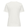 T-Shirt Blanc/Rose Femme Only Heart