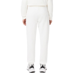 Jogging Blanc Femme Lacoste Fleece