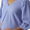 Robe Blanche/Bleu Femme Vero Moda MarternityCalf