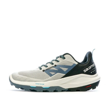 Chaussures de Randonnée Grise/Bleu Mixte Salomon Outpulse
