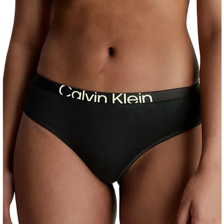 String Noir Femme Calvin Klein Jeans 000QF7401E