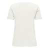 T-shirt Ecru/Rose Femme JDY Kitty