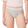 X3 Strings Gris/Noir Femme Lacoste Coton Stretch