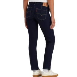 Jean 712 Slim Bleu Brut Femme Levi's Welt Pocket