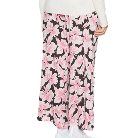 Pantalon Noir/Rose Femme Mamalicious Poetry