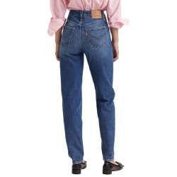 Jean Bleu Foncé Femme Levi's 80's Mom