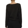 Pull Marron Femme Vero Moda Crewlefile