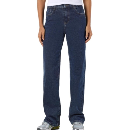 Jean Droit Bleu Foncé Femme Noisy May Landa
