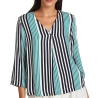 Blouse Écru à Rayures Femme Vero Moda Niva