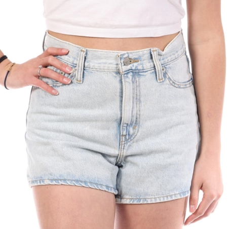 Short Bleu Clair Femme Levi's 80s Mom