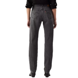 Jean 501 Gris/Noir Femme Levi's Med Indigo 12501