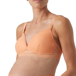Soutien Gorge D'allaitement Orange Femme Mamalicious New Lace