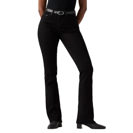 Jean 725 Noir Bootcut Femme Levi's High Rise