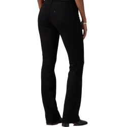 Jean 725 Noir Bootcut Femme Levi's High Rise