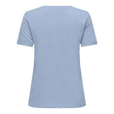 T-shirt Bleu Femme JDY Kitty