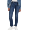 Jean 712 Slim Bleu foncé Femme Levi's Welt Pocket