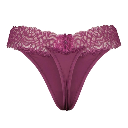 String Violet Femme Calvin Klein Jeans Thong