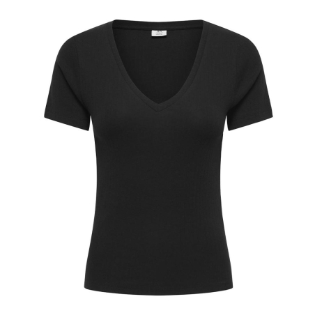 T-shirt Noir Femme JDY Vaya 15378833