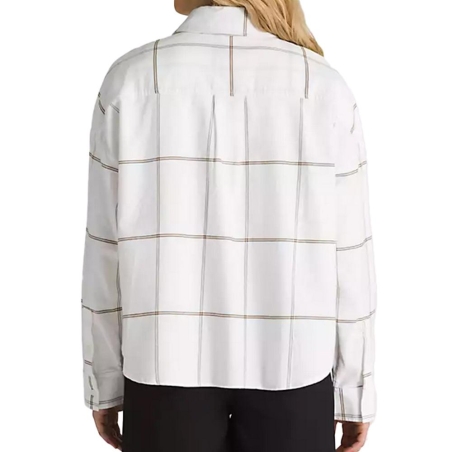 Chemise Blanches Femme Vans Antica Boxy