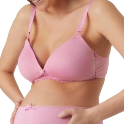 Soutien Gorge d'allaitement 2 en 1 Rose Femme Mamalicious Wamour