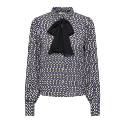Blouse Beige/Noir/Bleu Imprimé Femme JDY Life Boey