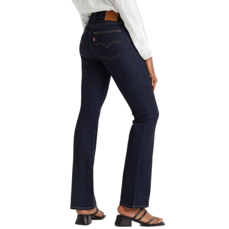Jean 725 Bleu Brut Femme Levi's High Rise Bootcut