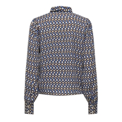 Blouse Beige/Noir/Bleu Imprimé Femme JDY Life Boey