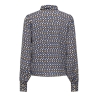 Blouse Beige/Noir/Bleu Imprimé Femme JDY Life Boey