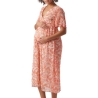 Robe Fleuries Rose/Rouge Femme Vero Moda Marternity Mia