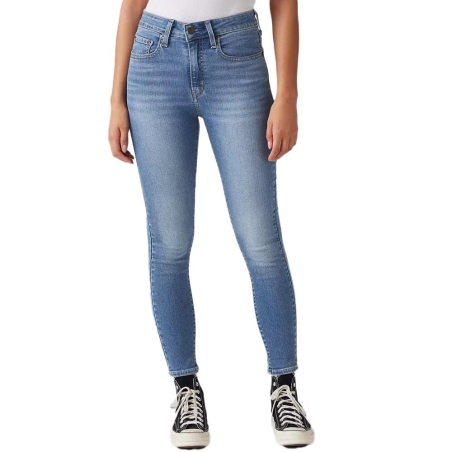 Jean Skinny Bleu Moyen Femme Levi's 721