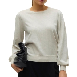 Pull Beige Femme Vero Moda Happyshine 10