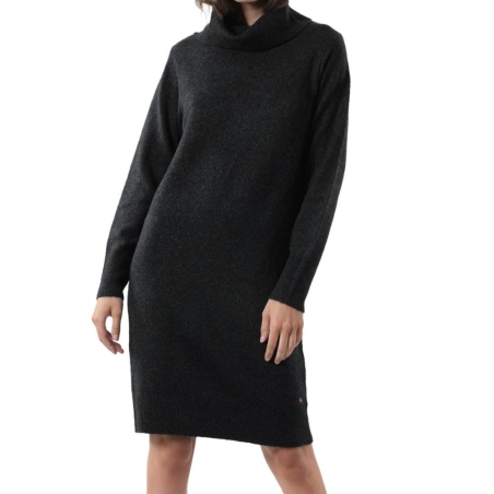 Robe Noir Femme Deeluxe Mila