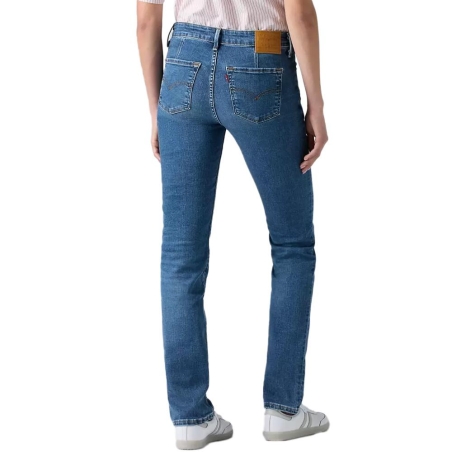 Jean 712 Slim Bleu Femme Levi's Welt Pocket